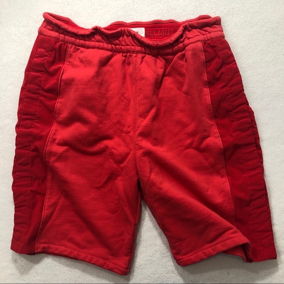 mens elastic waist shorts no button